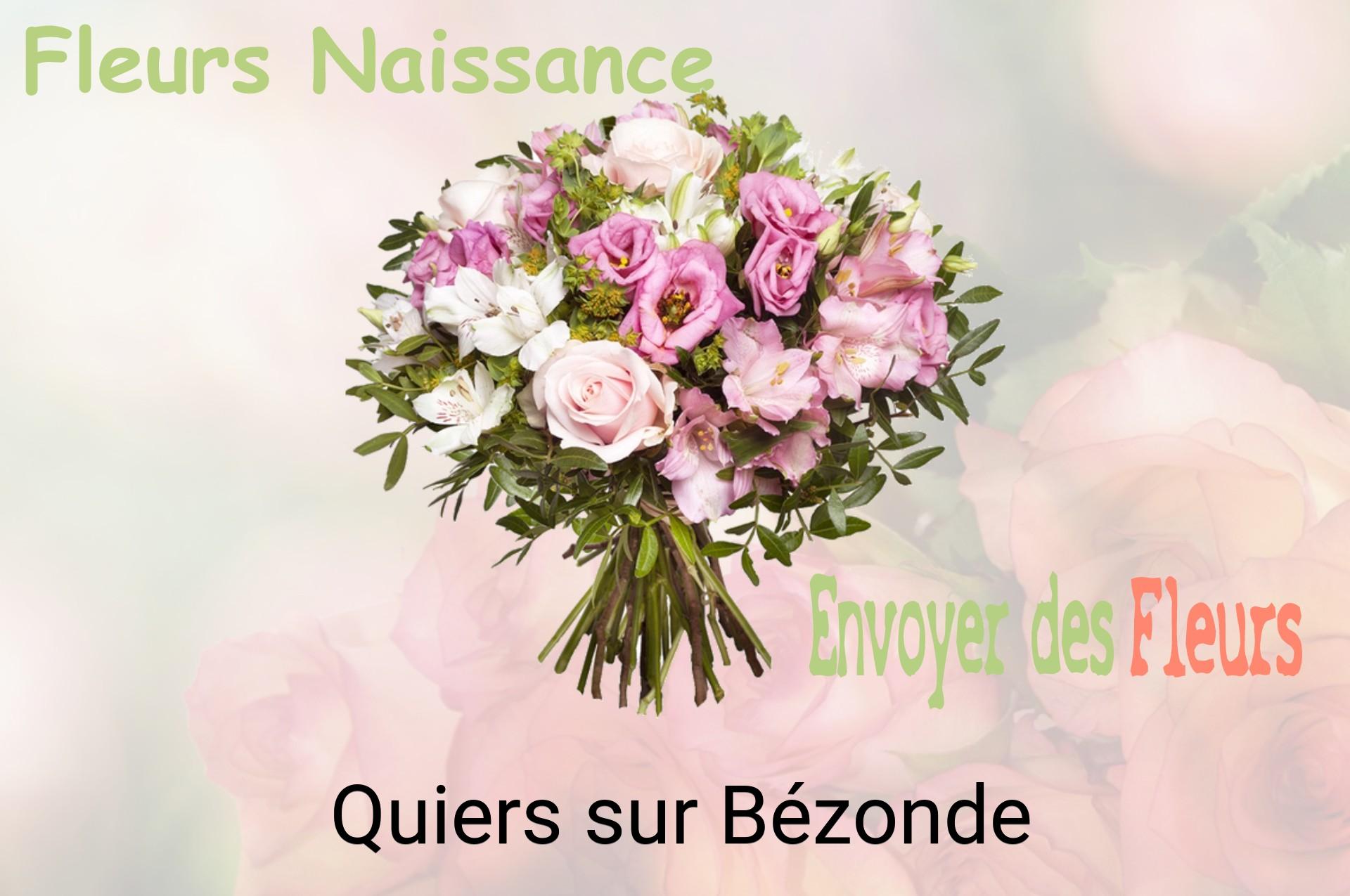 Bouquet de fleurs de naissance livré à Quiers-sur-Bézonde